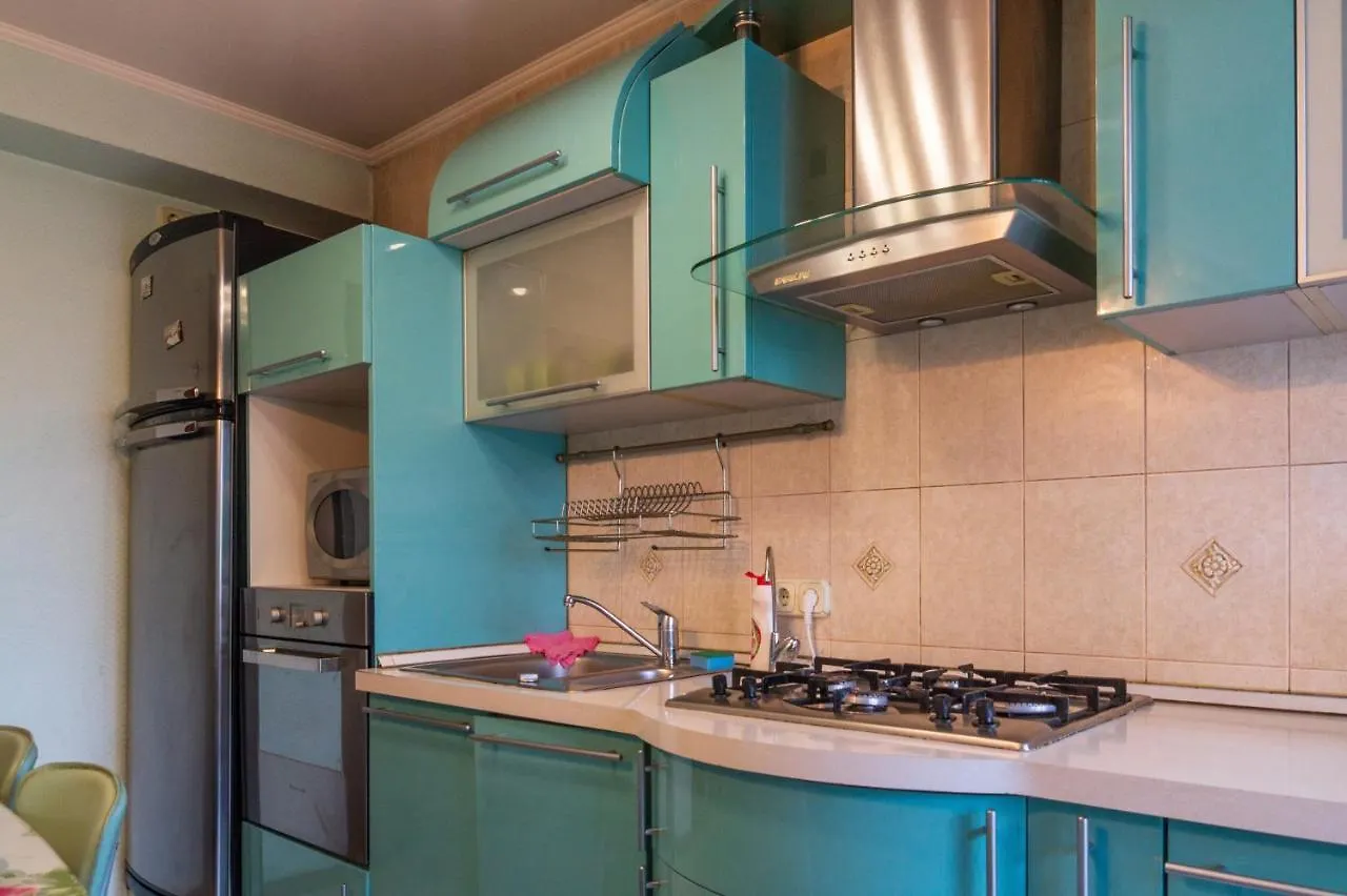 Двухуровневая На Лобановского Apartment Kyiv